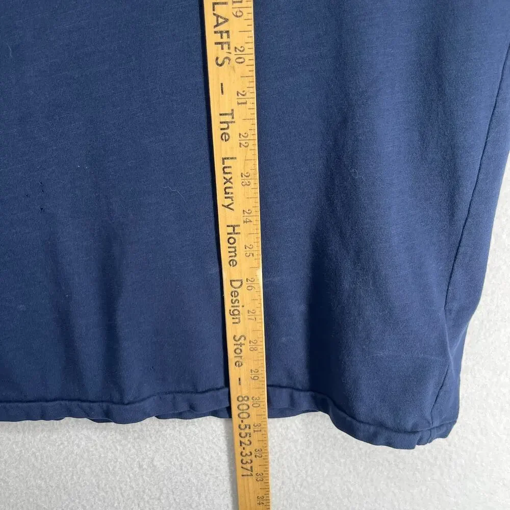 POLO RALPH LAUREN Shirt Mens XL PRL Polo Athletic Div Short Sleeve Cotton Blue